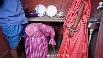 Indian step Family in Kitchen XXX in hindi